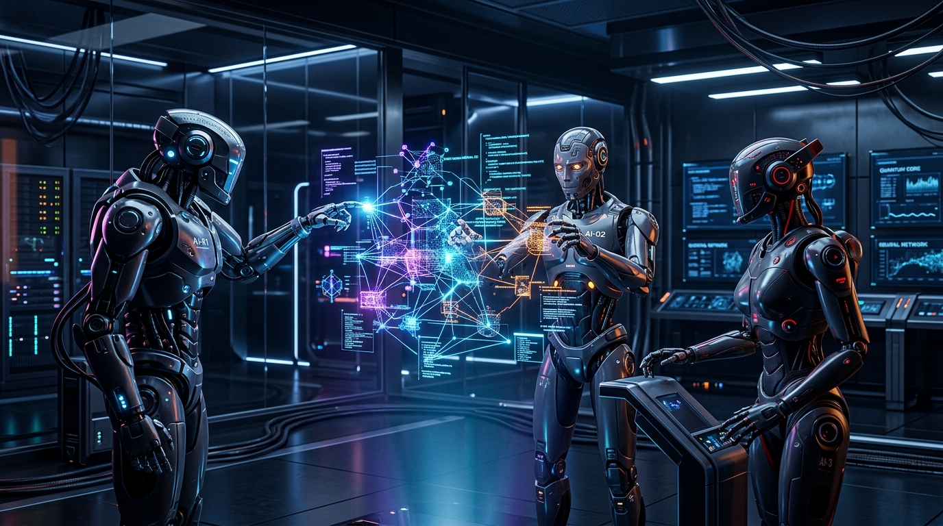 AI Agent 協作概念圖
